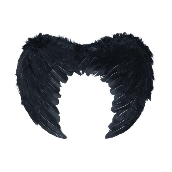 Fairy Angel Devil Feather Wings for Girls Costumes - Picture 8 of 8